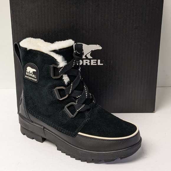 Sorel Shoes Sorel Tivoli Iv Waterproof Winter Boots Black Suede